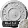 16 1/8x22OD x 3/4x22P Hand-Painted Ceiling Medallion U3043