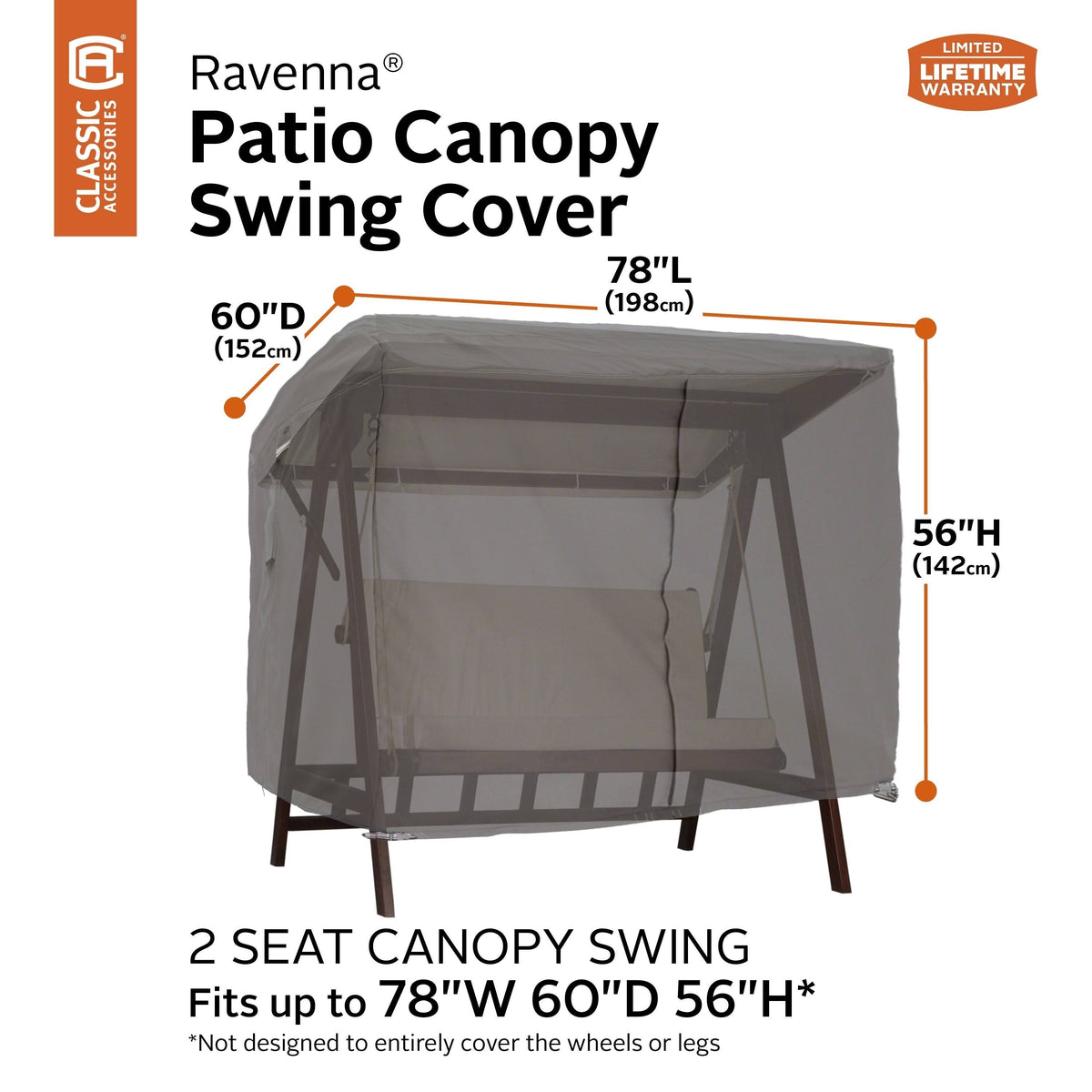 Patio Canopy Swing Cover Q630699