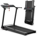 Compact Electric Treadmill with LED Touch Screen I701886