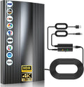 TV Antenna with Amplifier Signal Booster & 33FT Coaxial Cable L402056