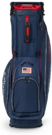 Navy Red Large Stand Bag H428