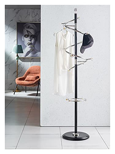 White Double Ball 4.5cm Stainless Steel Coat Rack L673