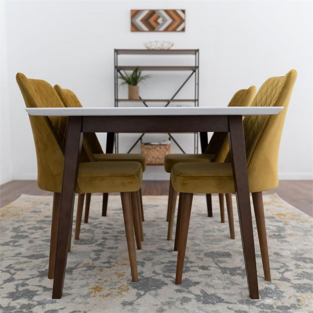 Mid Century Modern Dining Table Set for 4 P22049
