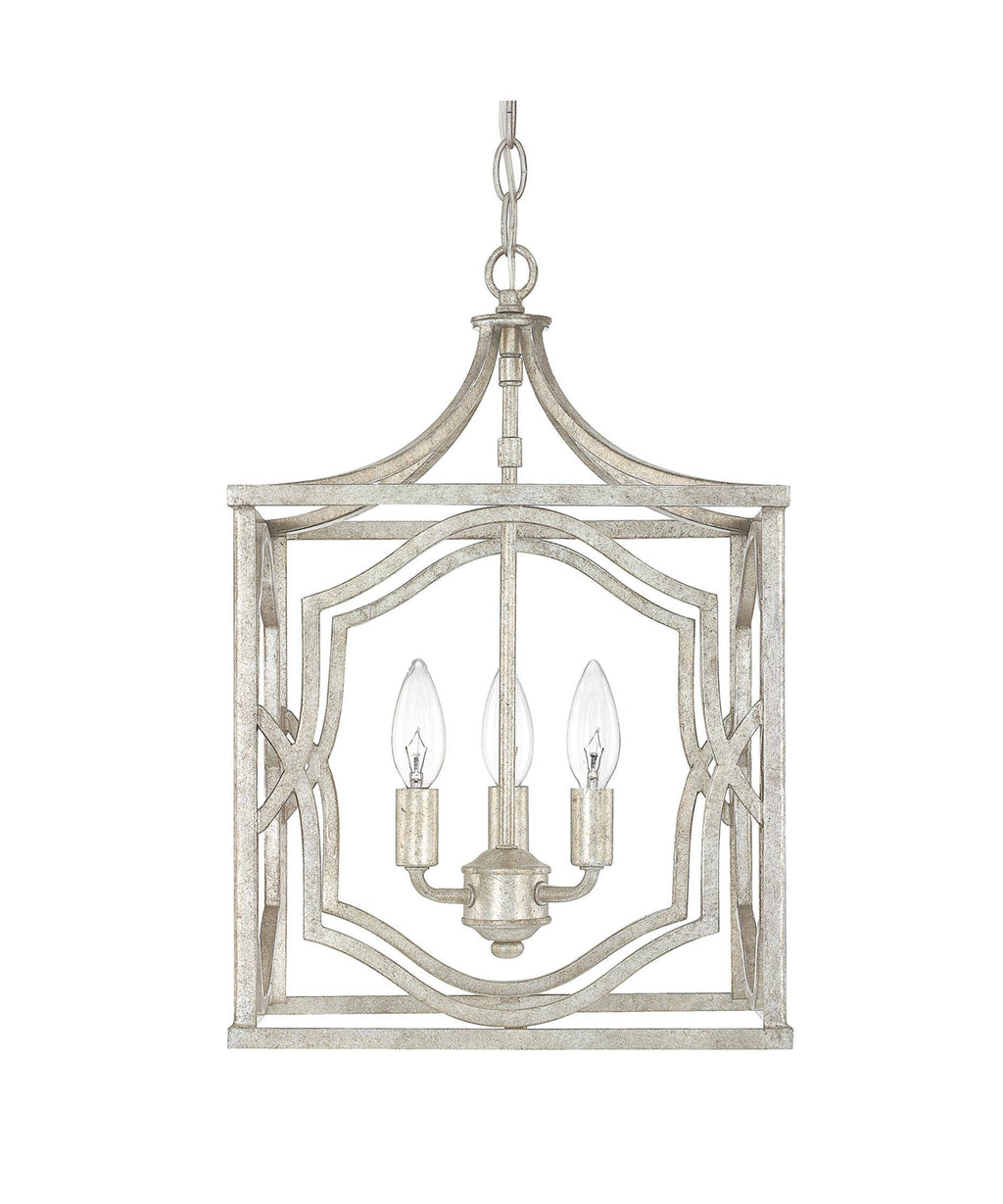 Antique Silver 3 Light Foyer O775295