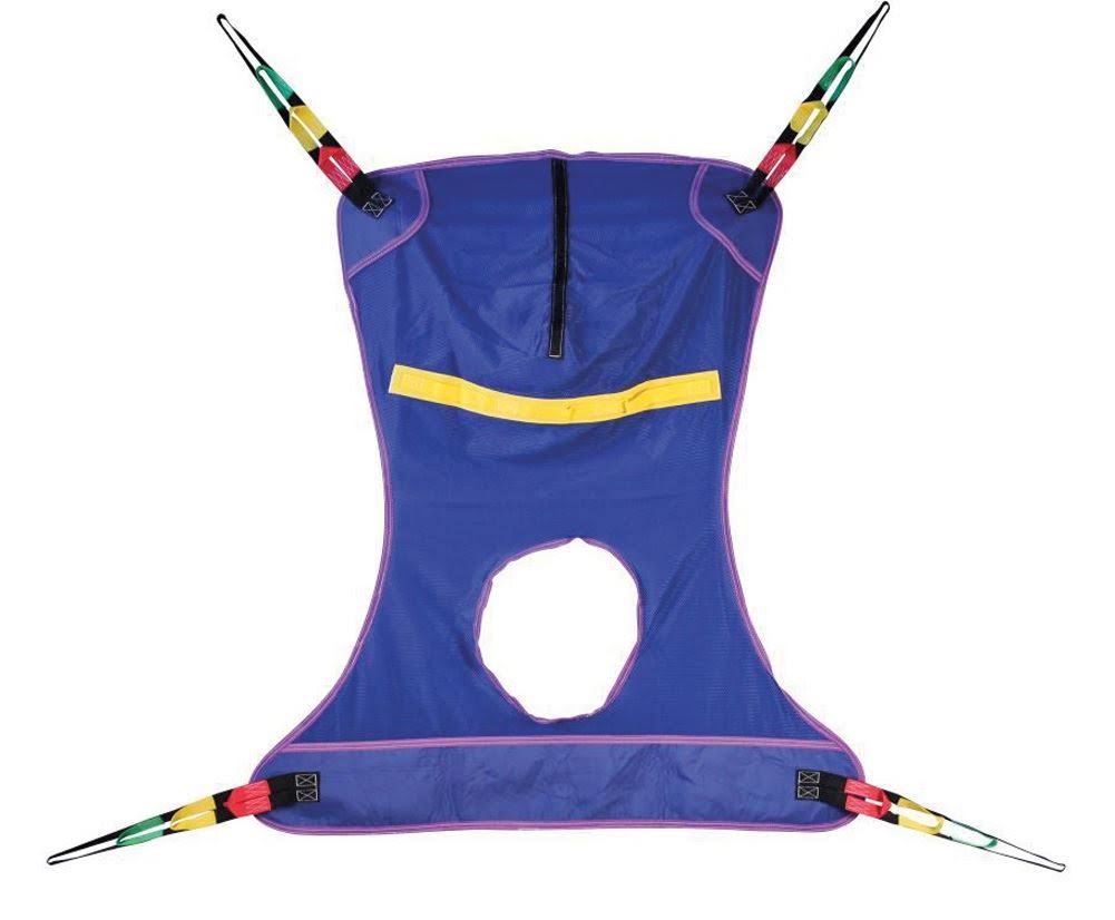 Full Body Mesh Seat Commode Sling, 2X-Large, 600-lb. Wt. Cap. B604864