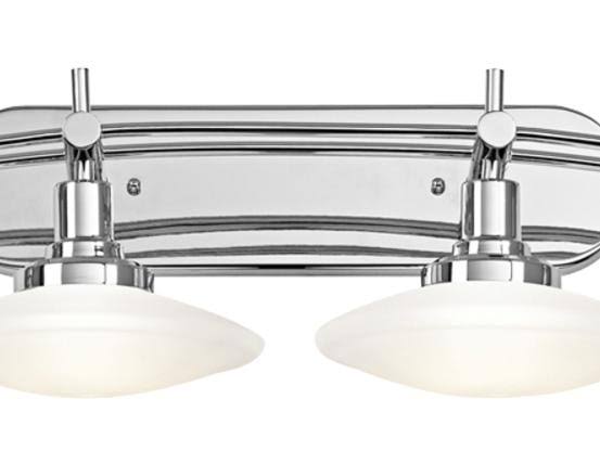 Four Light Chrome Bath T4446