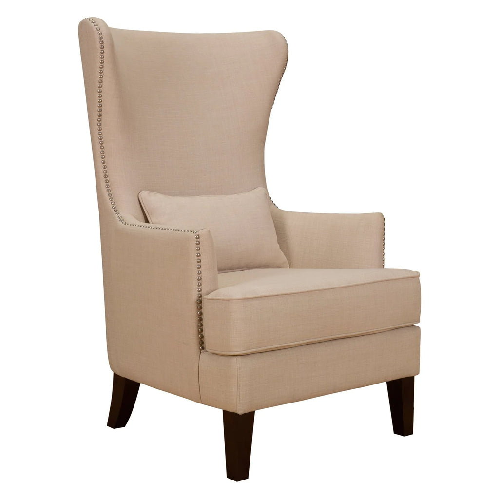 Chair with Chrome Nailhead Trim M23082