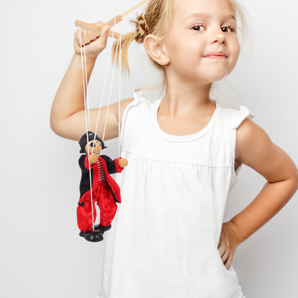 Pirate Wooden Marionette String Puppet E2811