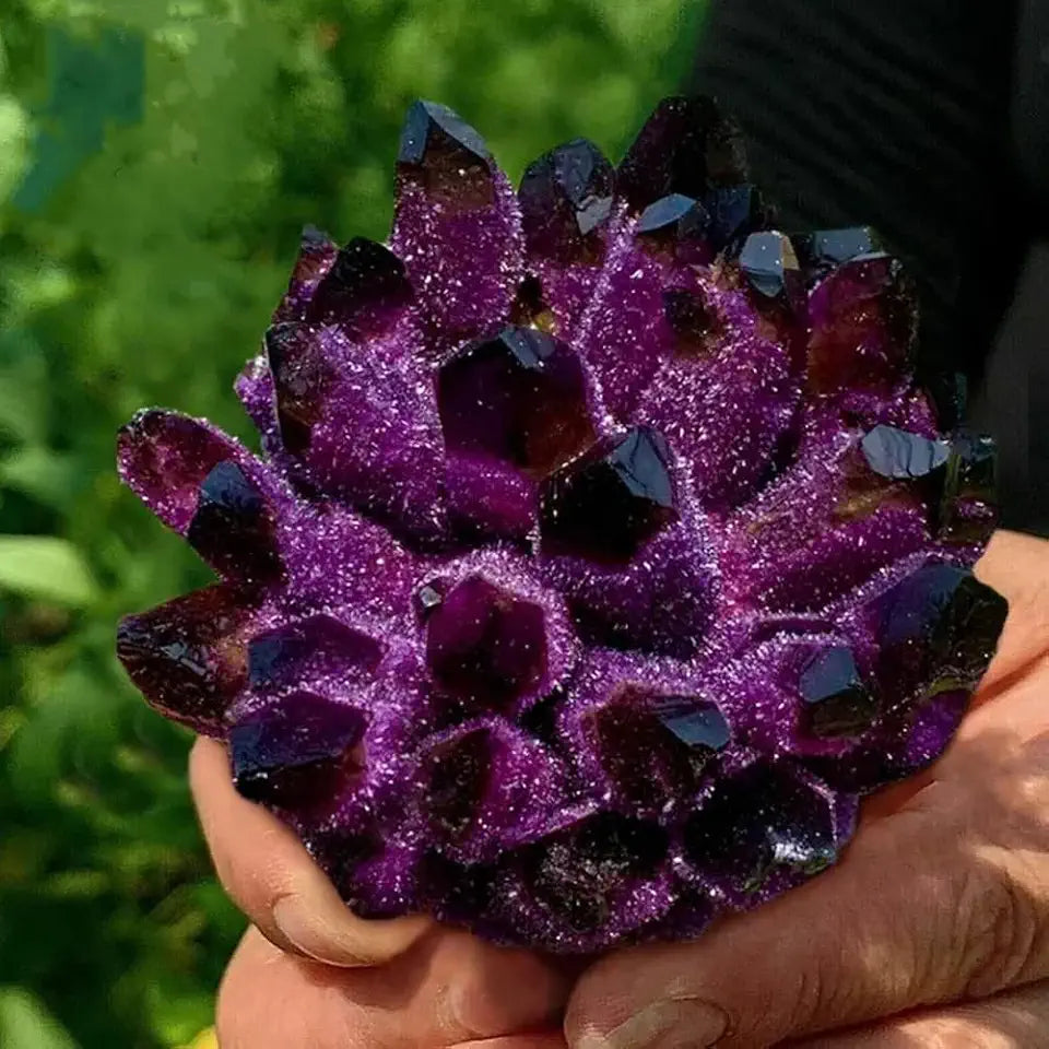 Large Natural Amethyst Crystal Cluster 500-600g O51239