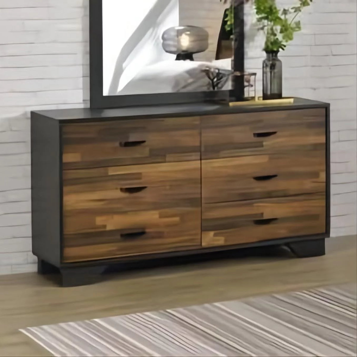 Walnut Black Dresser O199691