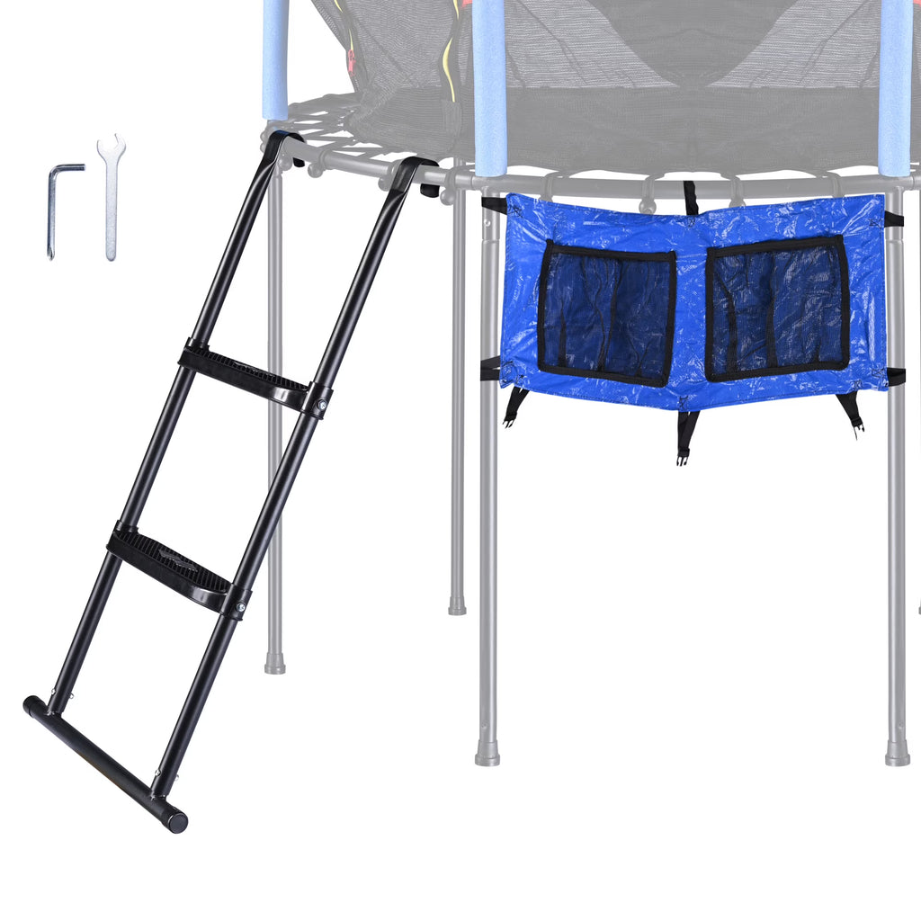 2 Step Trampoline Ladder with Shoe Bag D986856