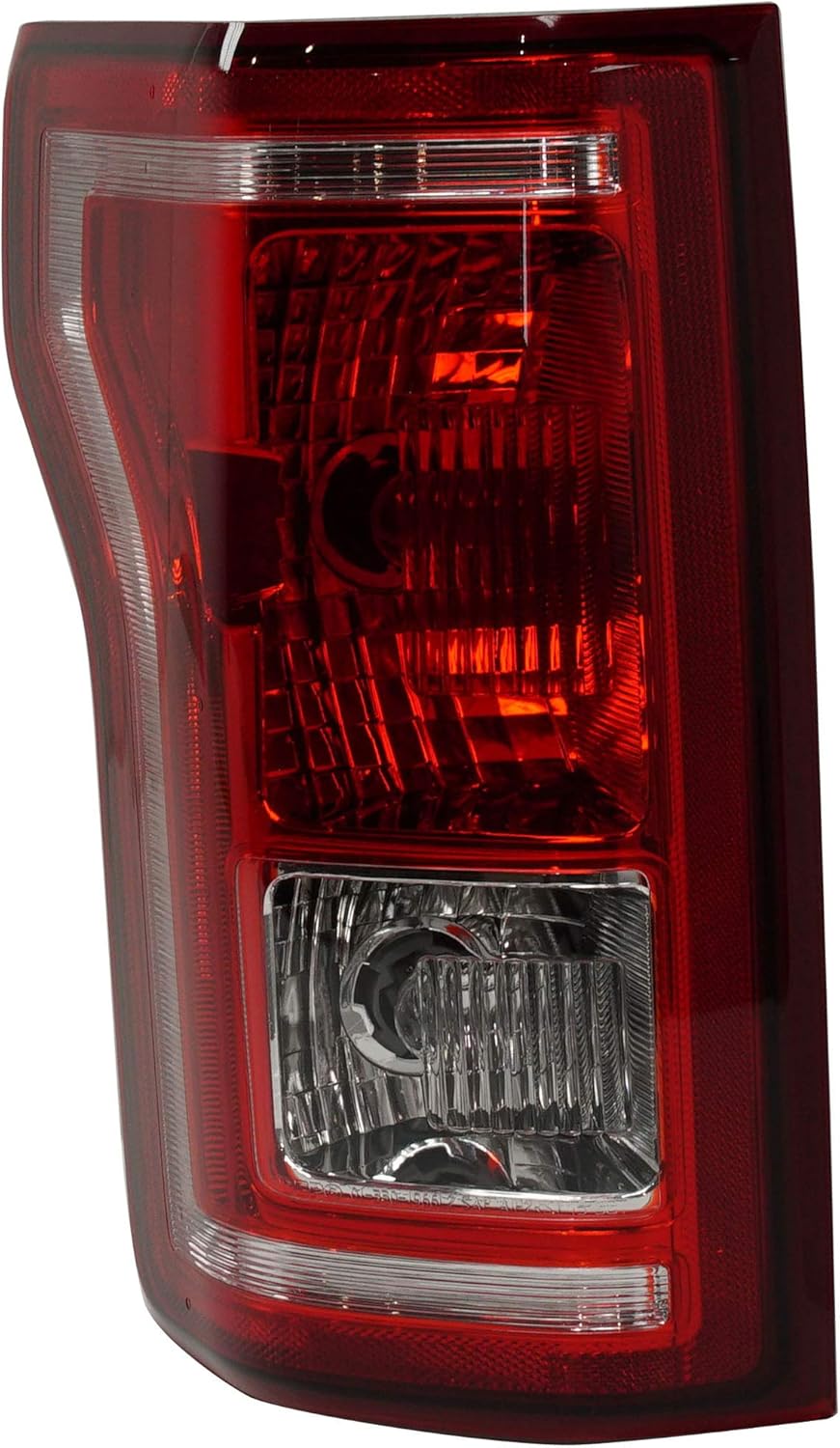 Tail Light Assembly Clear Red Lens Driver Side O643