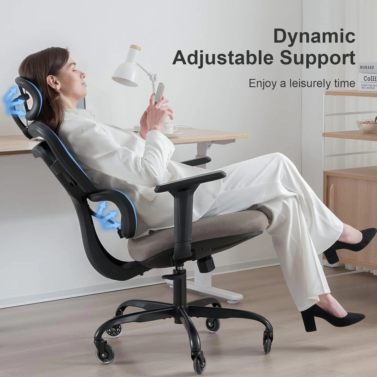 Ergonomic Mesh High Back Office Chair with Headrest C23357