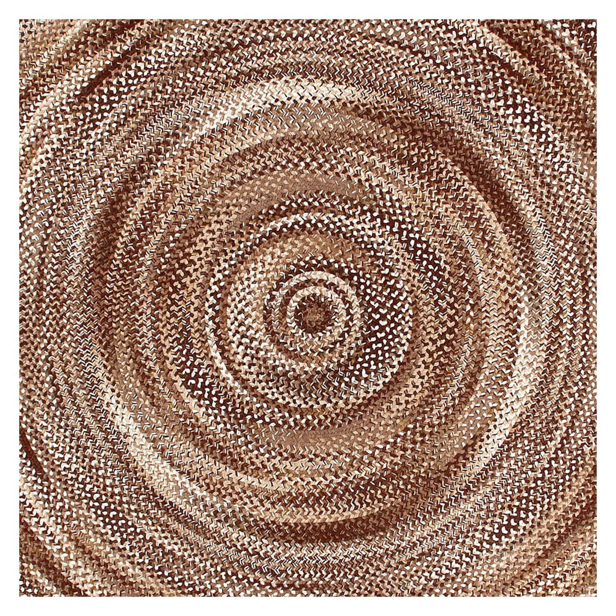100% Cotton Octagonal Braided Rug B7045