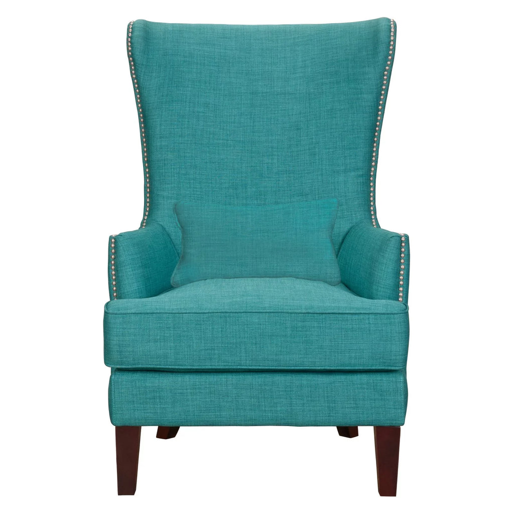 Chair with Chrome Nailhead Trim M23082