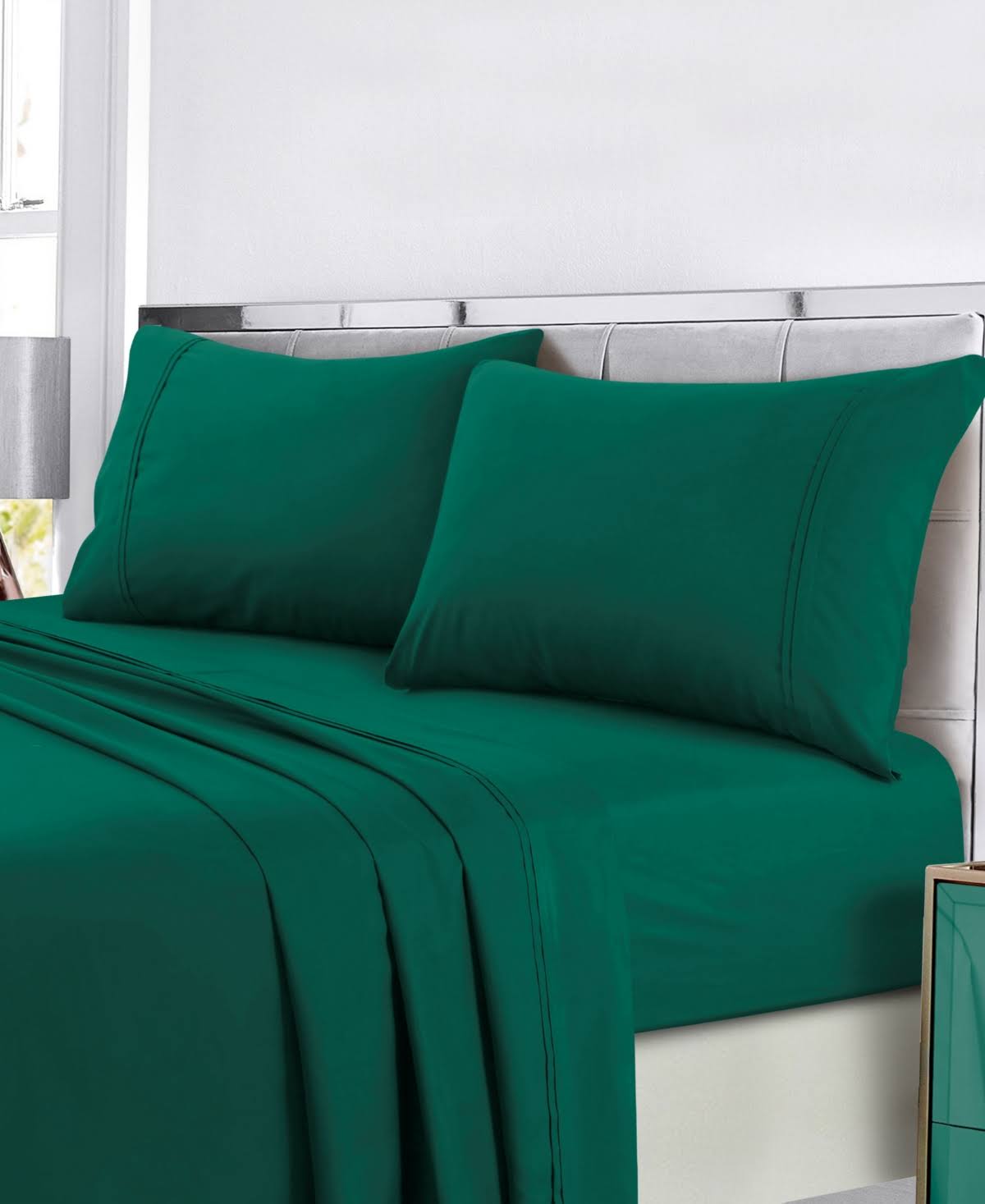 White California King Extra Deep Pocket Sheet Set A794510