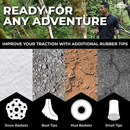 Aluminum Quick Lock Trekking Poles A6768