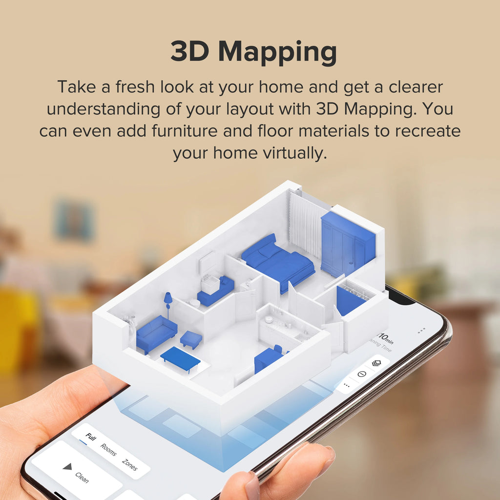 Robot Vacuum Cleaner with App Control C205089