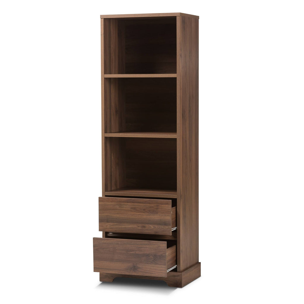3-Shelf Brown Bookcase U942585