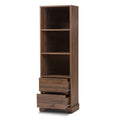 3-Shelf Brown Bookcase U942585