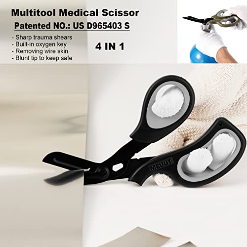 2 Pack Stainless Steel Medical Scissors with Non-Stick Blades O656