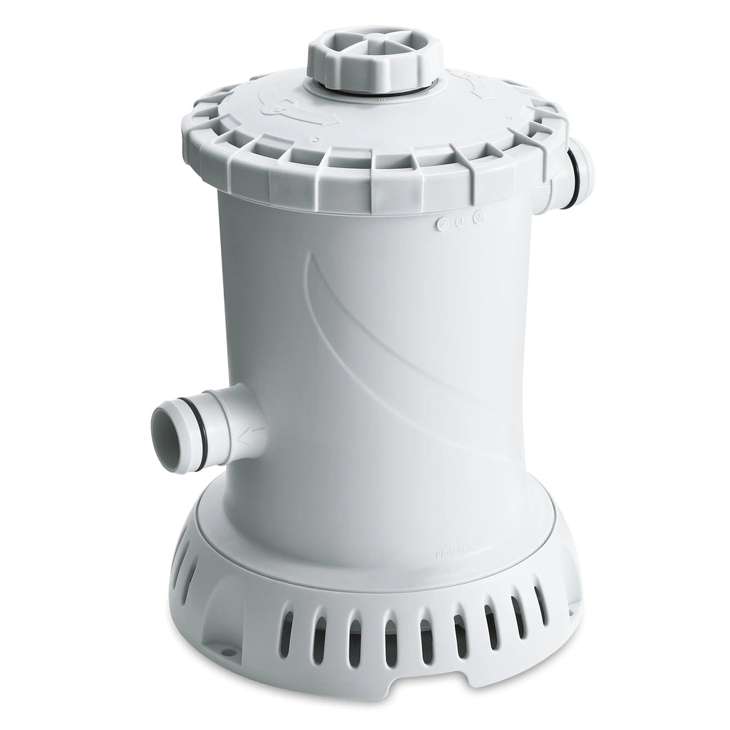 10ft Round Above Ground Ring Swimming Pool with Cartridge Filter Pump D4457