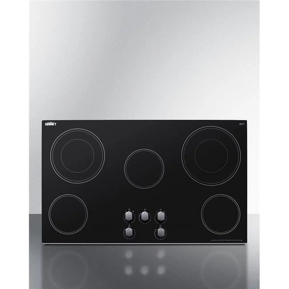 Black 5-Burner Radiant Cooktop G906