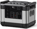 350000mAh 1000W 1120Wh Solar Power Generator with 3 AC Outlets, 3 USB Ports, LED Display X316