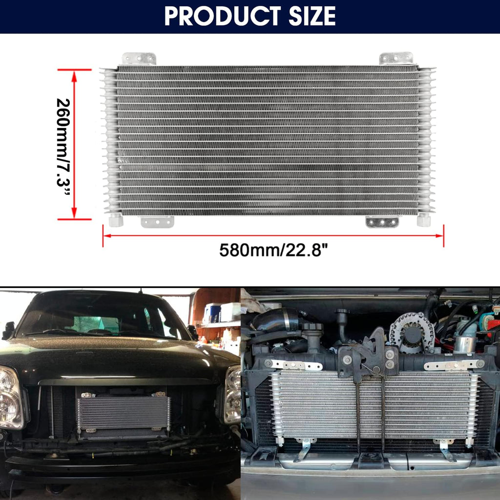 Plus Engine Transmission Oil Cooler Set With Mounting Hardware X9986
