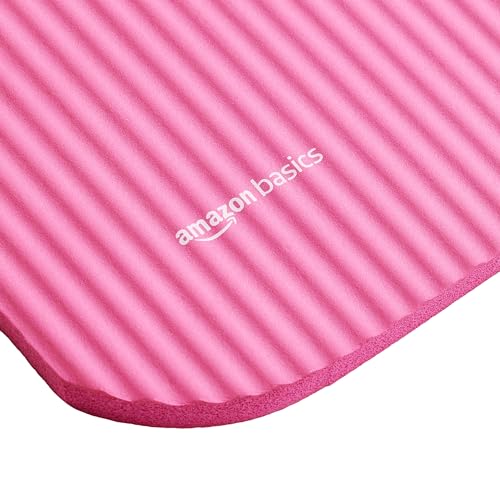 1/2 Inch Extra Thick Exercise Yoga Mat with Carrying Strap N96961