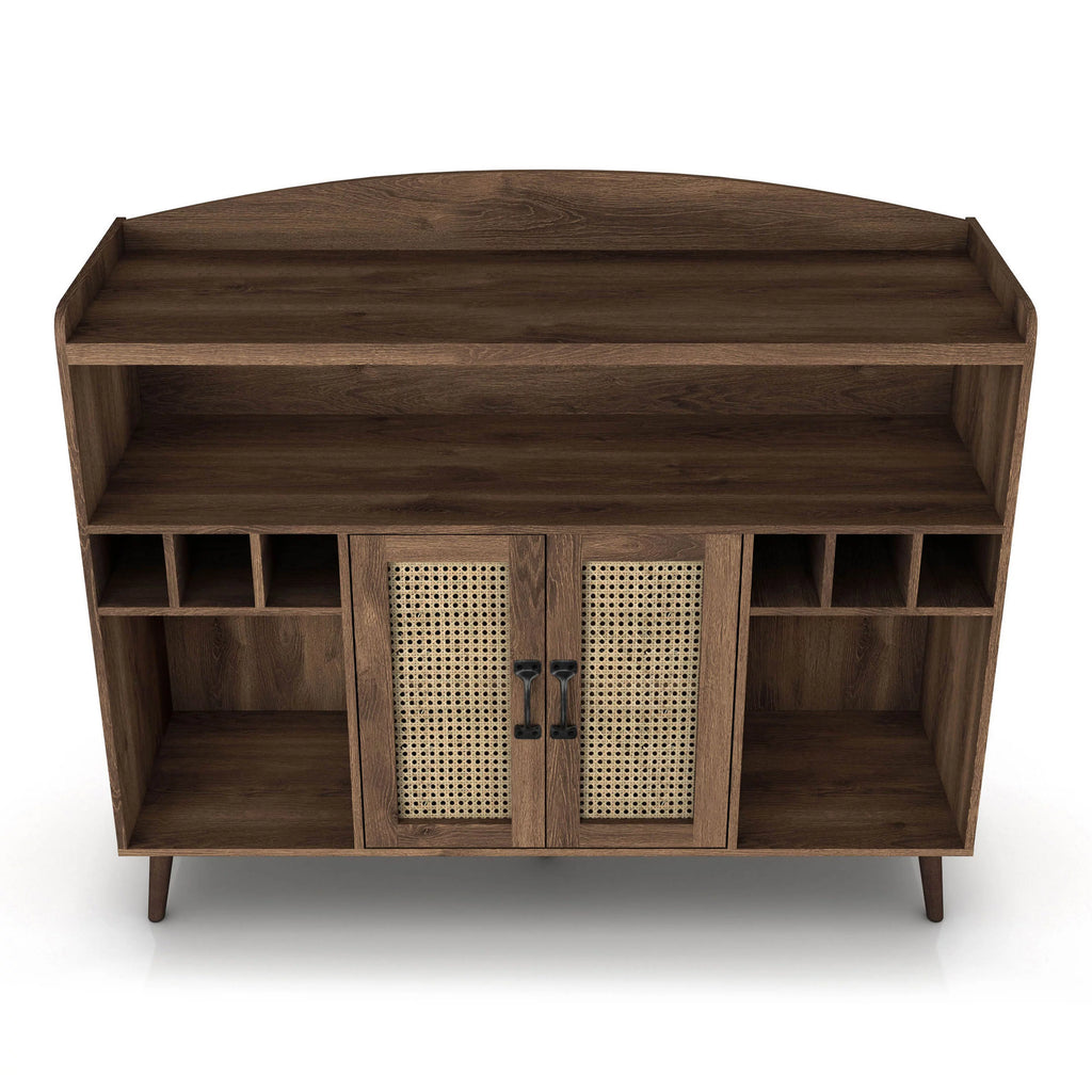 Distressed Walnut Buffet T883