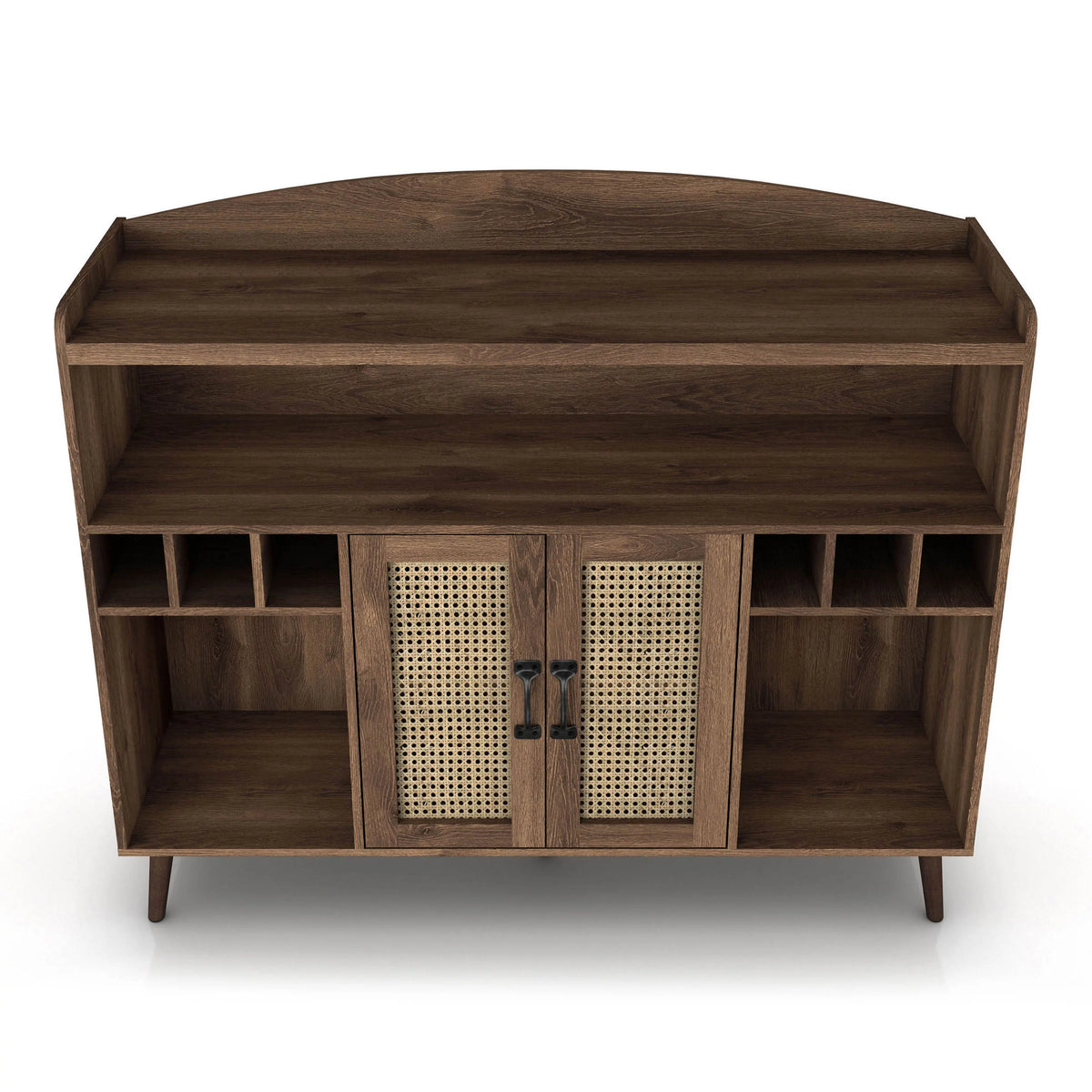 Distressed Walnut Buffet T883