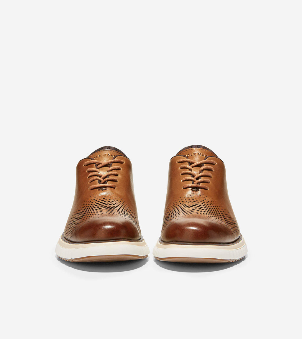 Brown Wingtip Shoes - 10.5 M L159