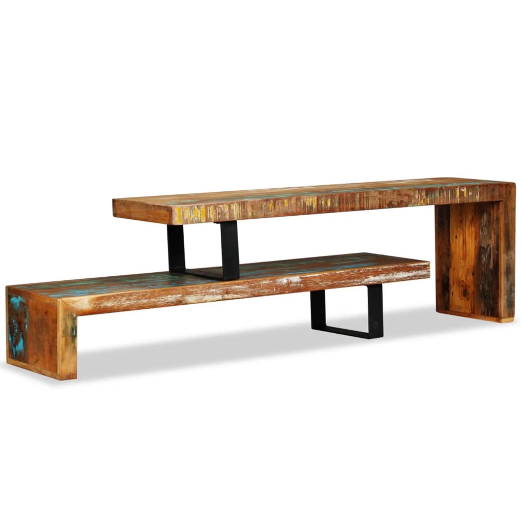 Solid Reclaimed Wood TV Stand D113780