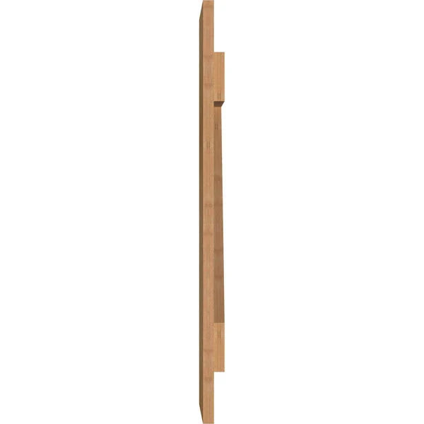 Rough Sawn Western Red Cedar Board-n-Batten Shutters with Z-Bar W25113