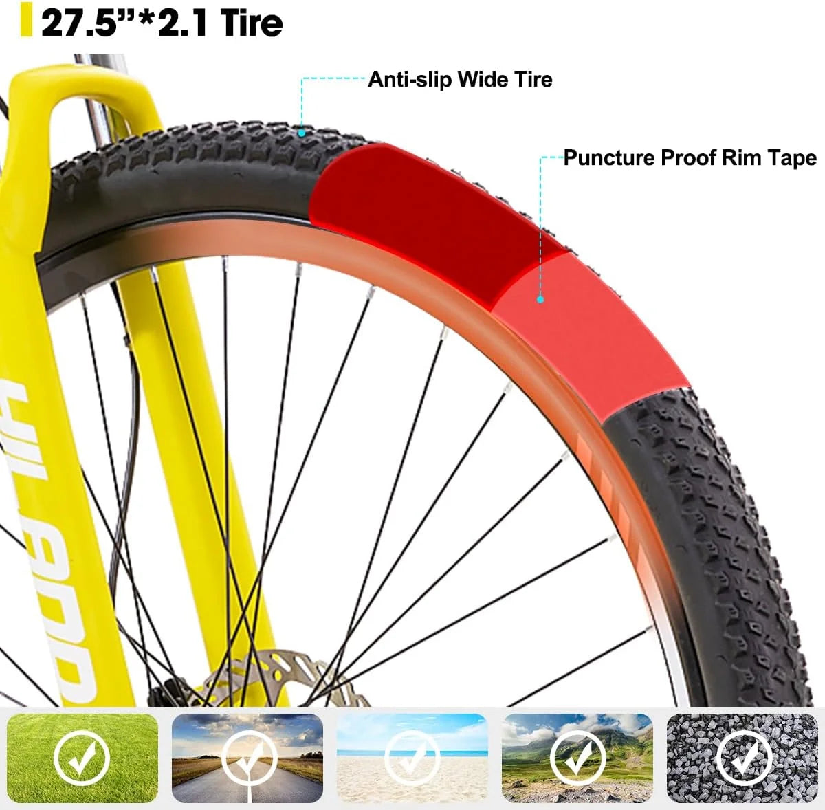 29 Inch Black Hardtail Mountain Bike A437808