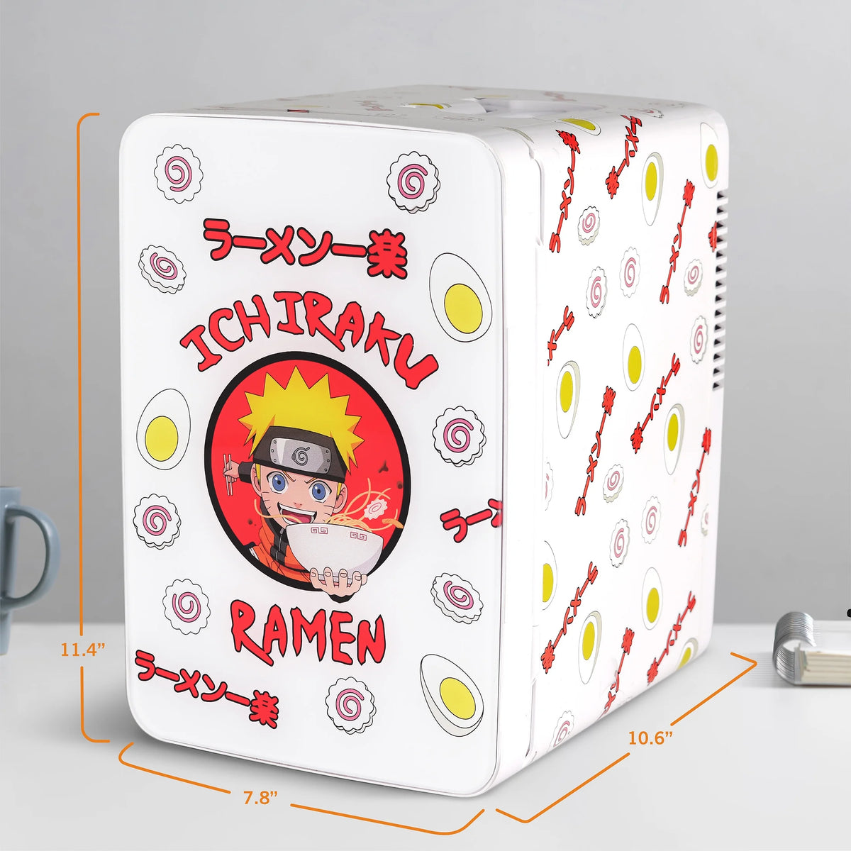 White 6L Single Door Mini Fridge B36534