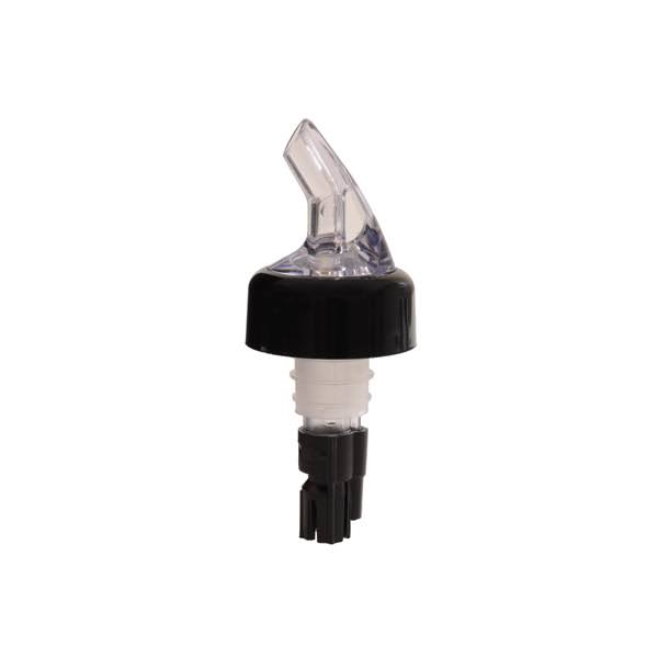 Black 5/8 oz Measured Liquor Pourer Pack of 12 H470885