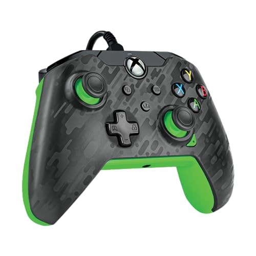 Wired Xbox Game Controller - Dual Vibration Gamepad - Fuse Black/Pink L296