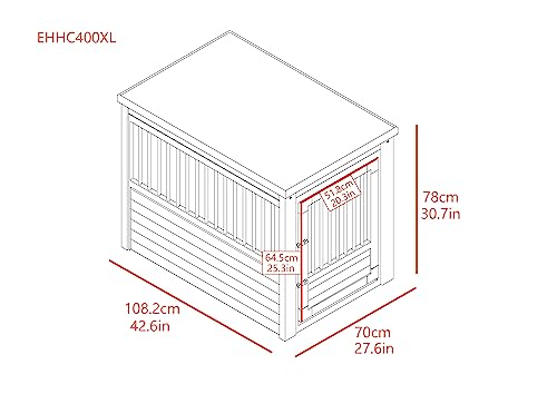 Dog Crate End Table with Stainless Steel Tubing U5308