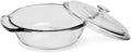 2 quart Clear Glass Casserole Dish L94227