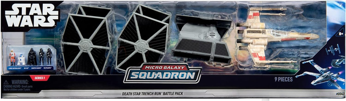 Death Star Trench Run Battle Pack with Four Vehicles and Five Micro Figure Accessories P49556