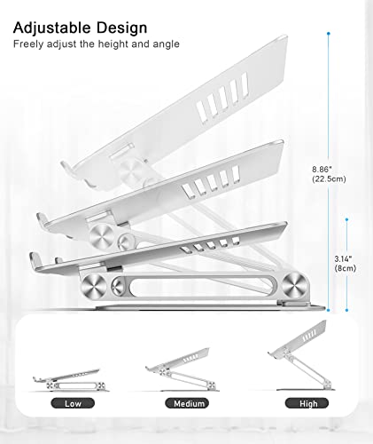 Adjustable Aluminum Laptop Stand J9546