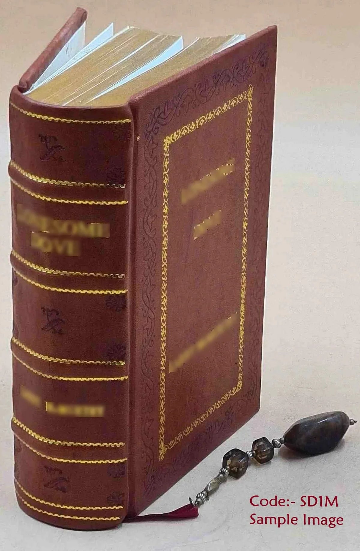 Premium Leather Bound Catholic Prayer Book H772