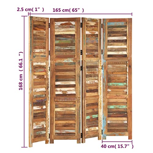 Solid Wood Reclaimed Room Divider U9192