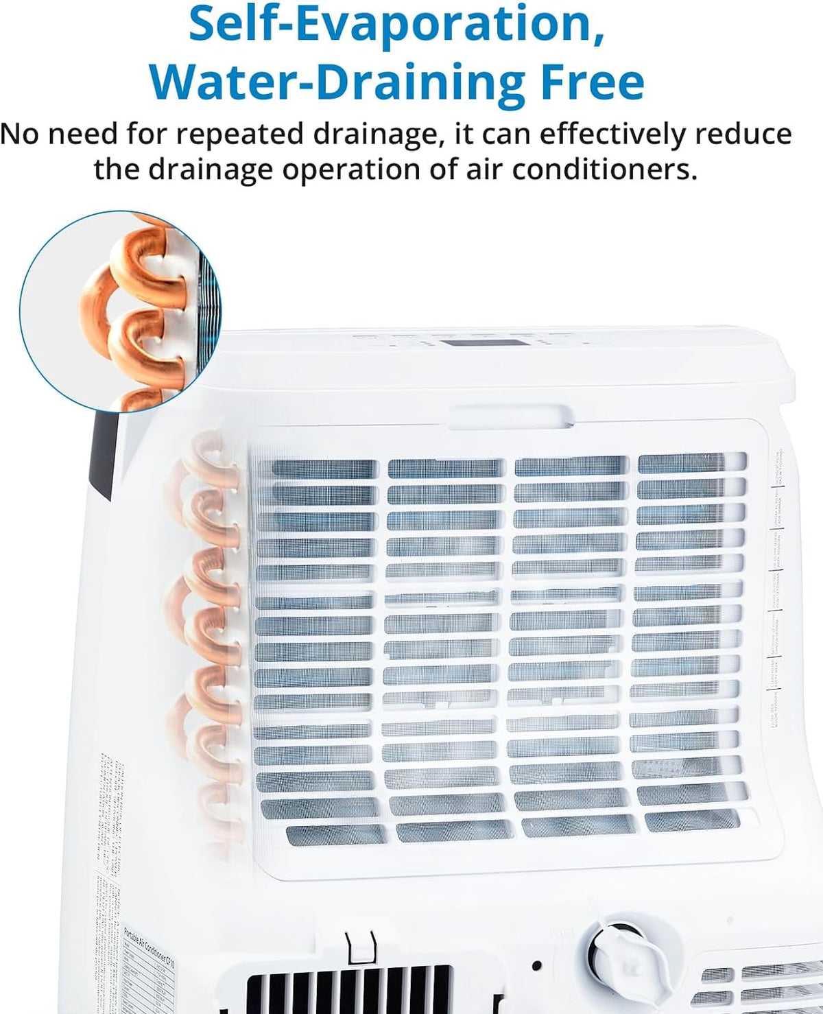 Portable 10000Btu Air Conditioner with Remote Control J953