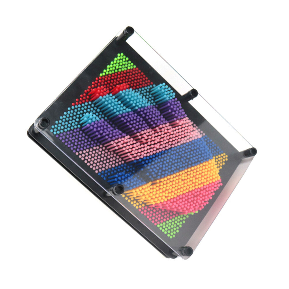 Plastic 3D Pin Art Handprint Toy I25392