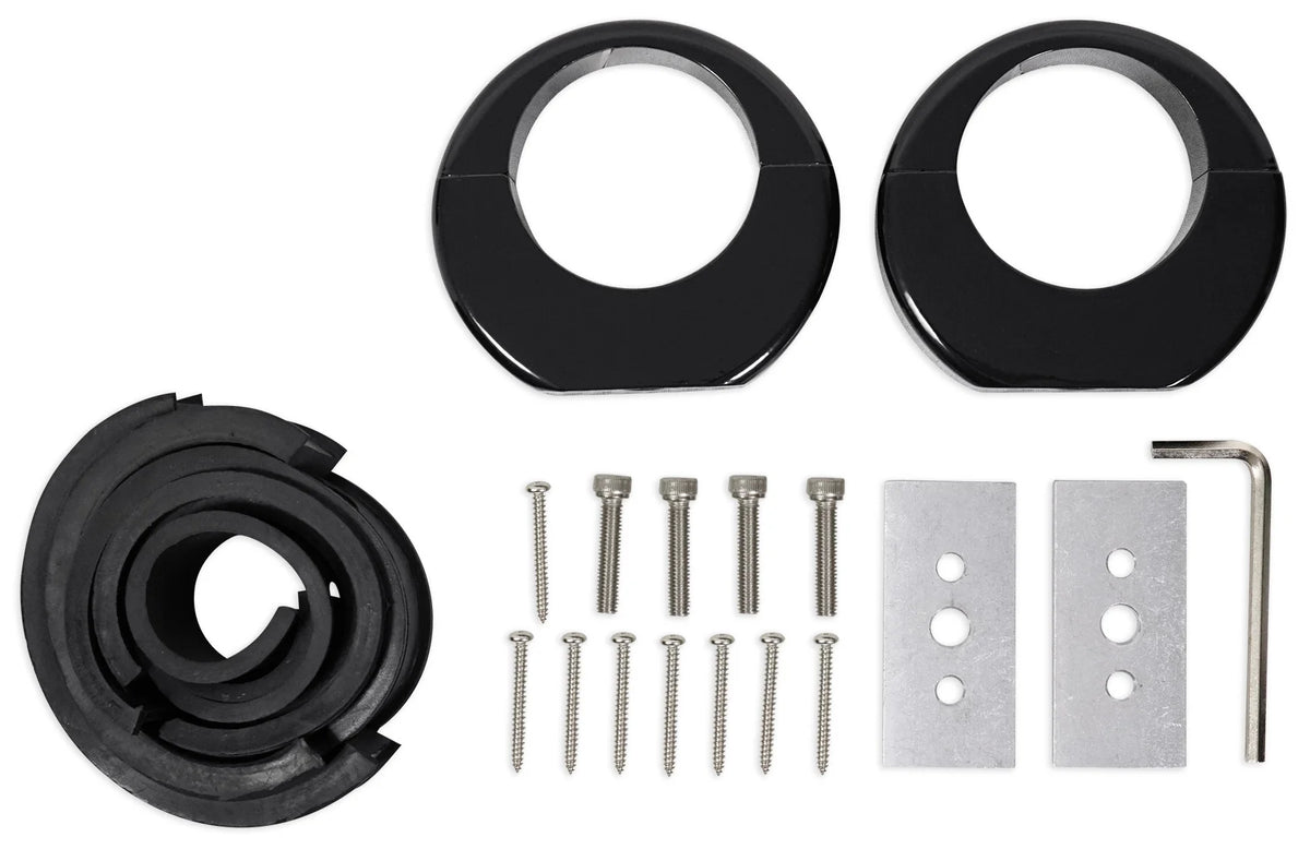 6.5" 150 Watt Black Marine Boat Wakeboard Tower Speakers D59158