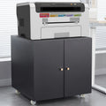 White 2 Door Steel Copier Cabinet V7489