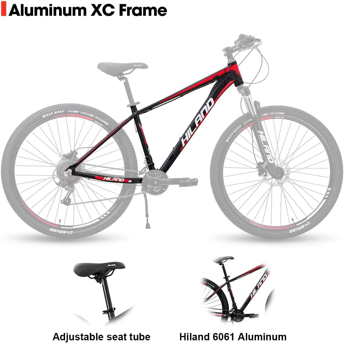 29 Inch Black Hardtail Mountain Bike A437808